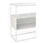 Voir la diapositive 5 : Paris Prix Console en Métal  Maryanne  140cm Blanc