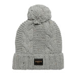 Calvin Klein Bonnet Gris Femme  Superdry Cable Knit Beanie. Coloris disponibles : Gris