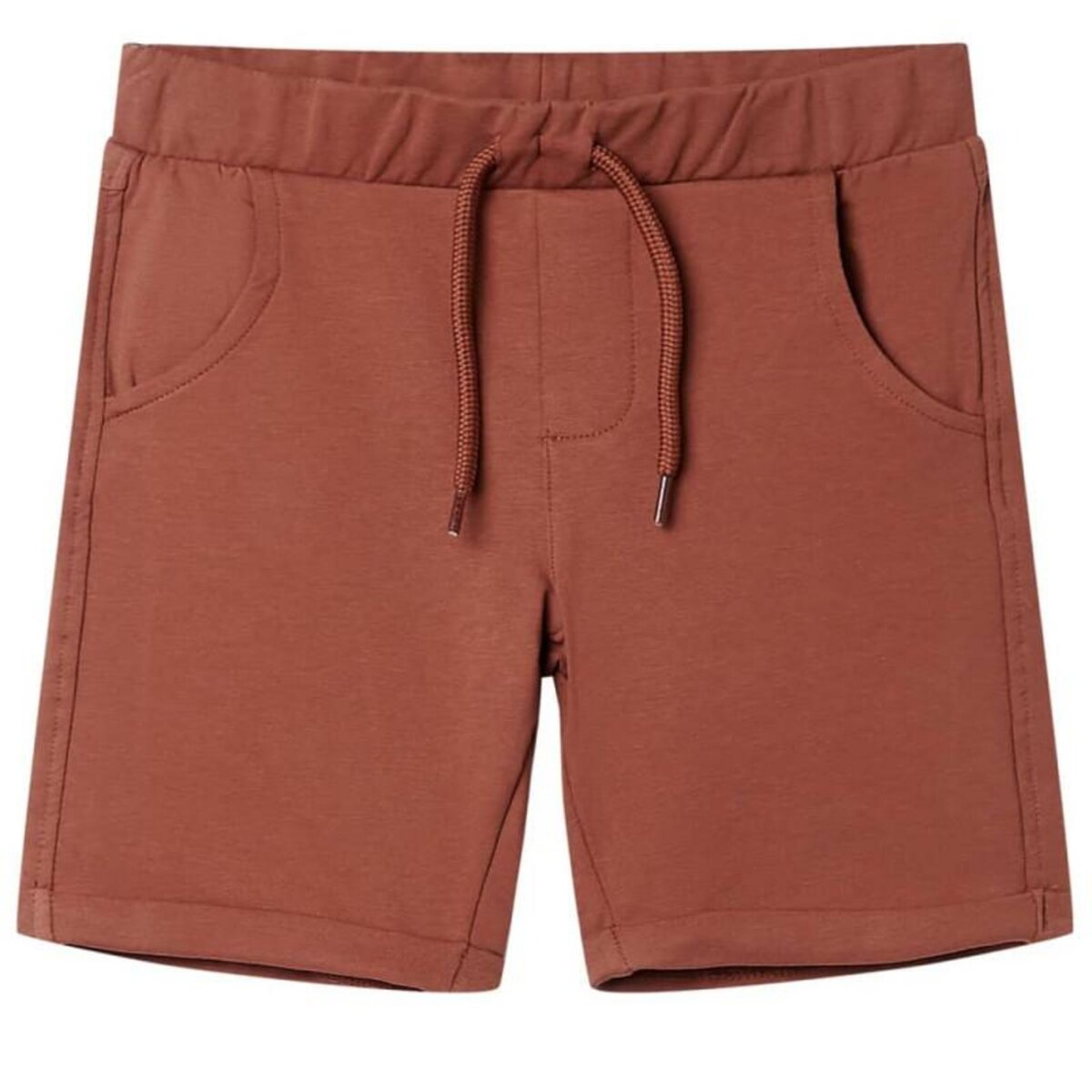 VIDAXL Short pour enfants avec cordon de serrage marron 128