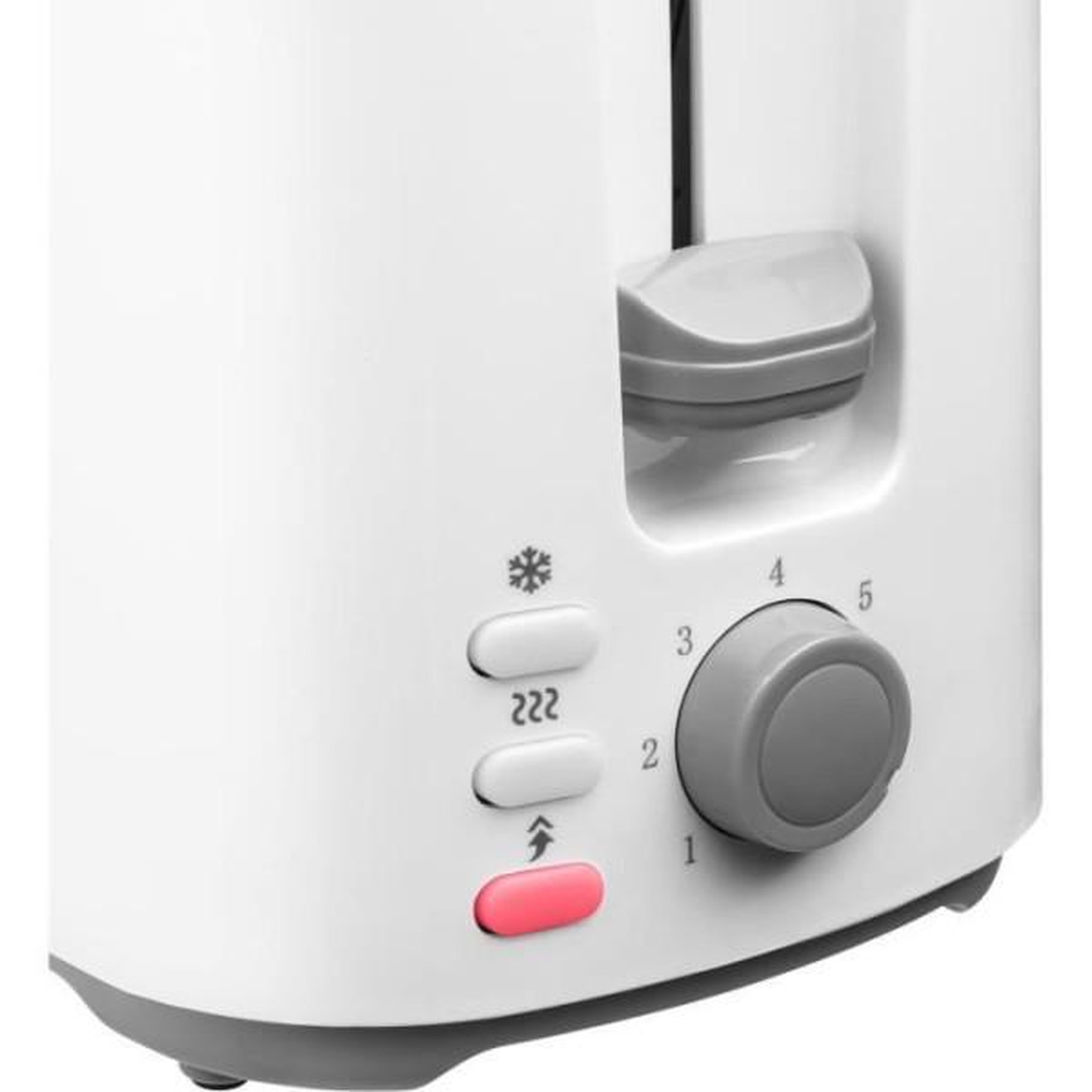 Voir la diapositive 6 : MARKET24 Grille Pain - Toaster Electrique  - SENCOR - STS 2606WH - 750 W - 2 fentes - Blanc