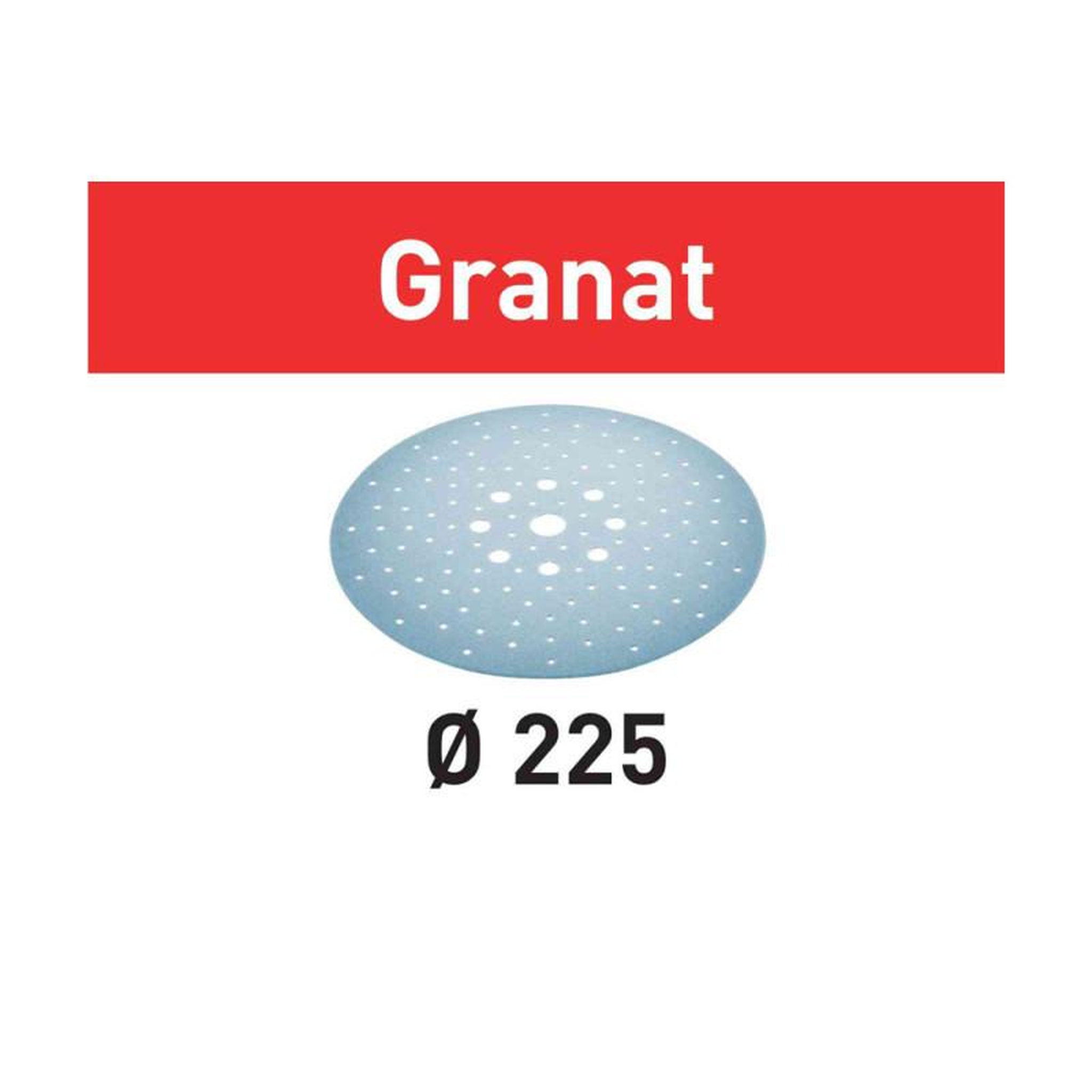 FESTOOL Disque abrasif GRANAT STF D225 128 P120 GR 25 FESTOOL 205657