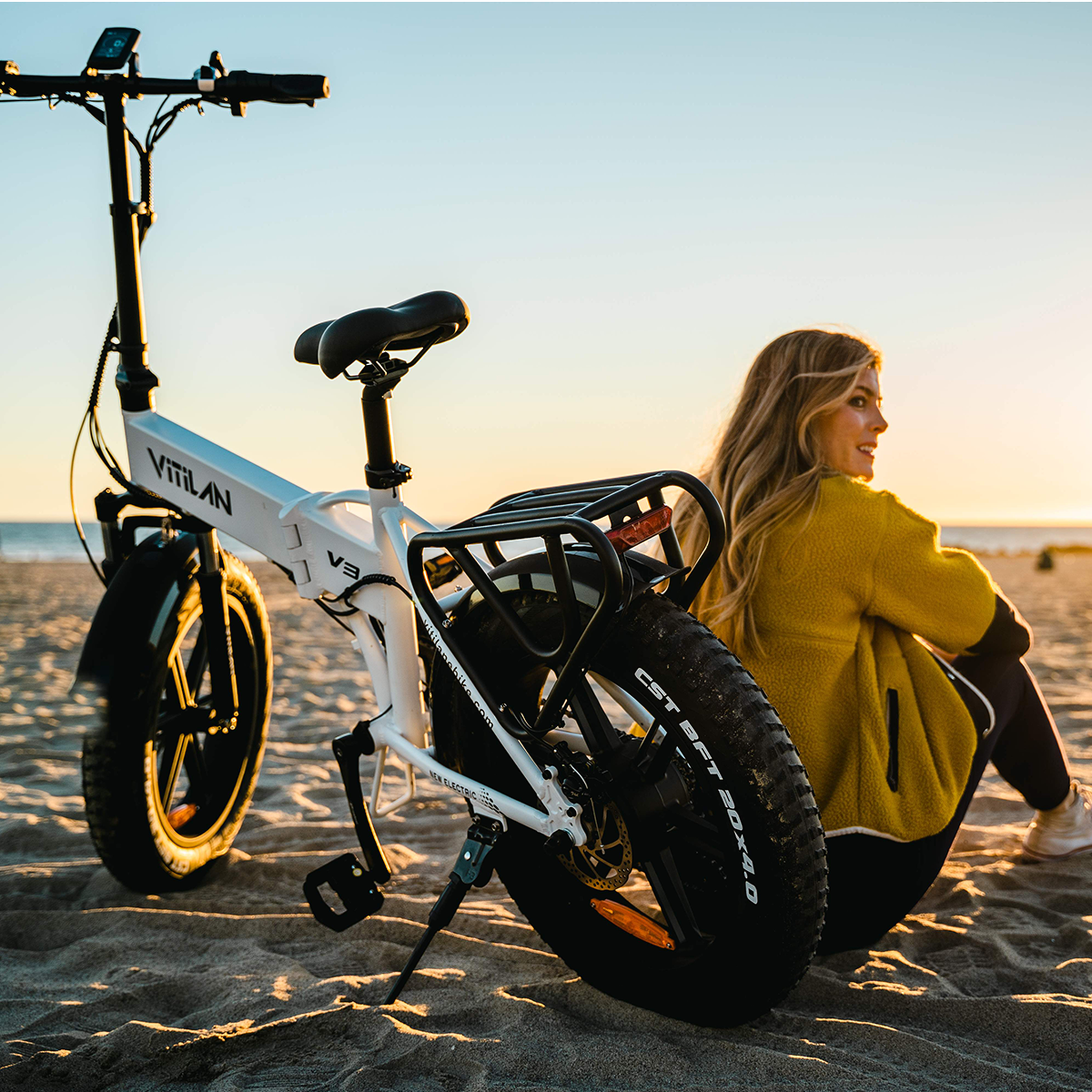 Voir la diapositive 6 : VITILAN Vélo électrique tout-terrain pliable Vitilan V3 2.0