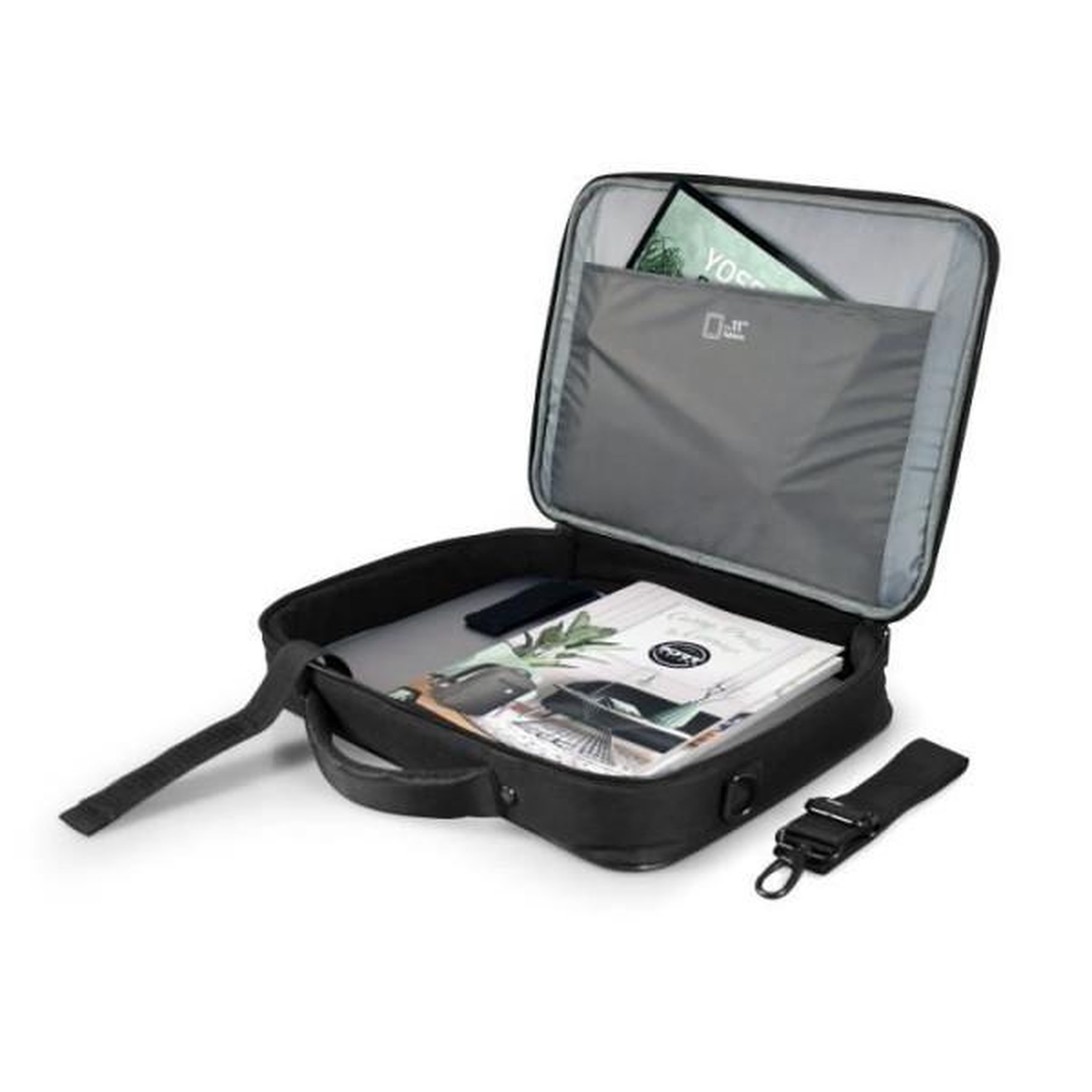 Voir la diapositive 3 : PORT DESIGNS Sacoche PC - PORT DESIGNS - Pour ordinateur portable COURCHEVEL Clamshell - 15.6 pouces - Noir