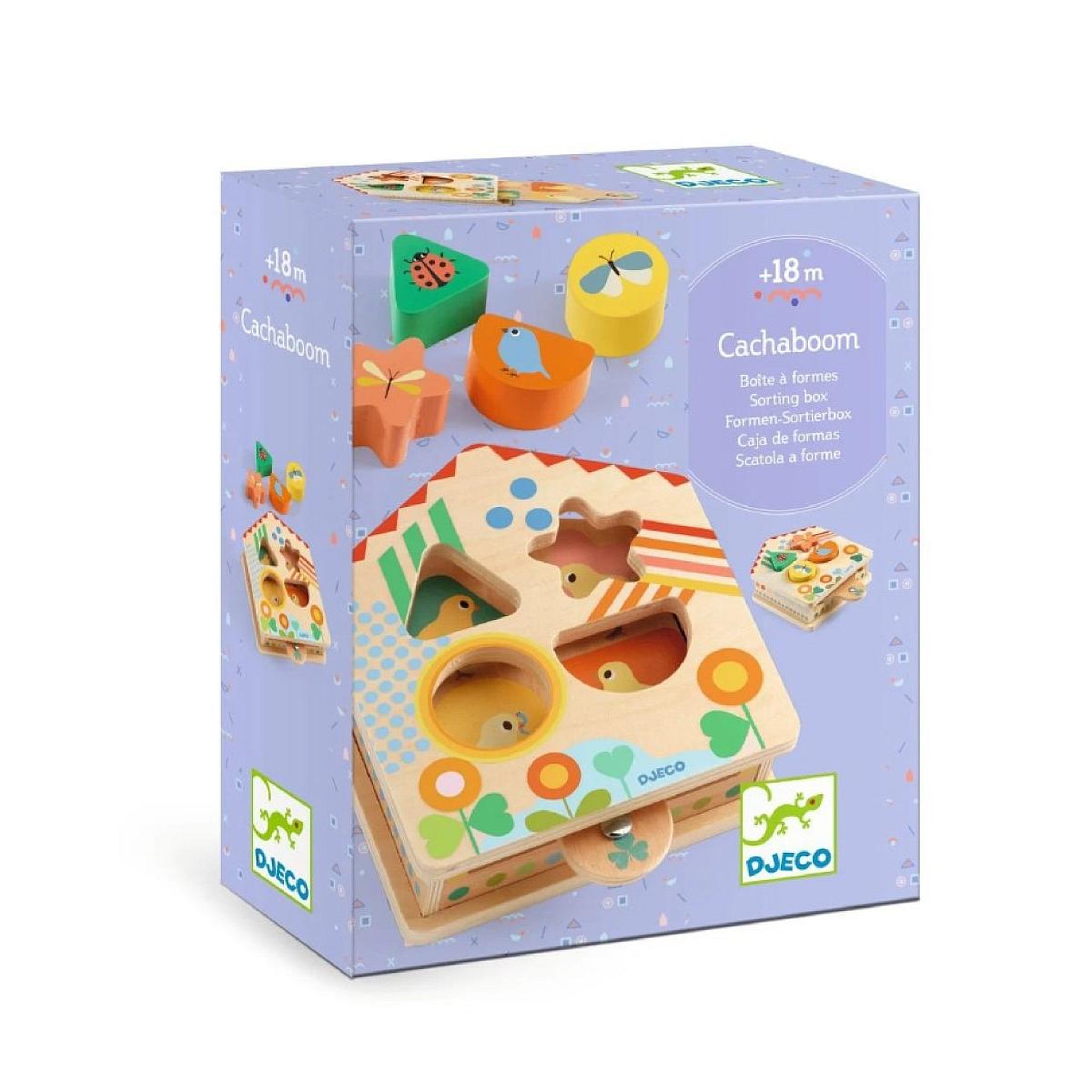 Djeco Boites a formes - Cachaboom