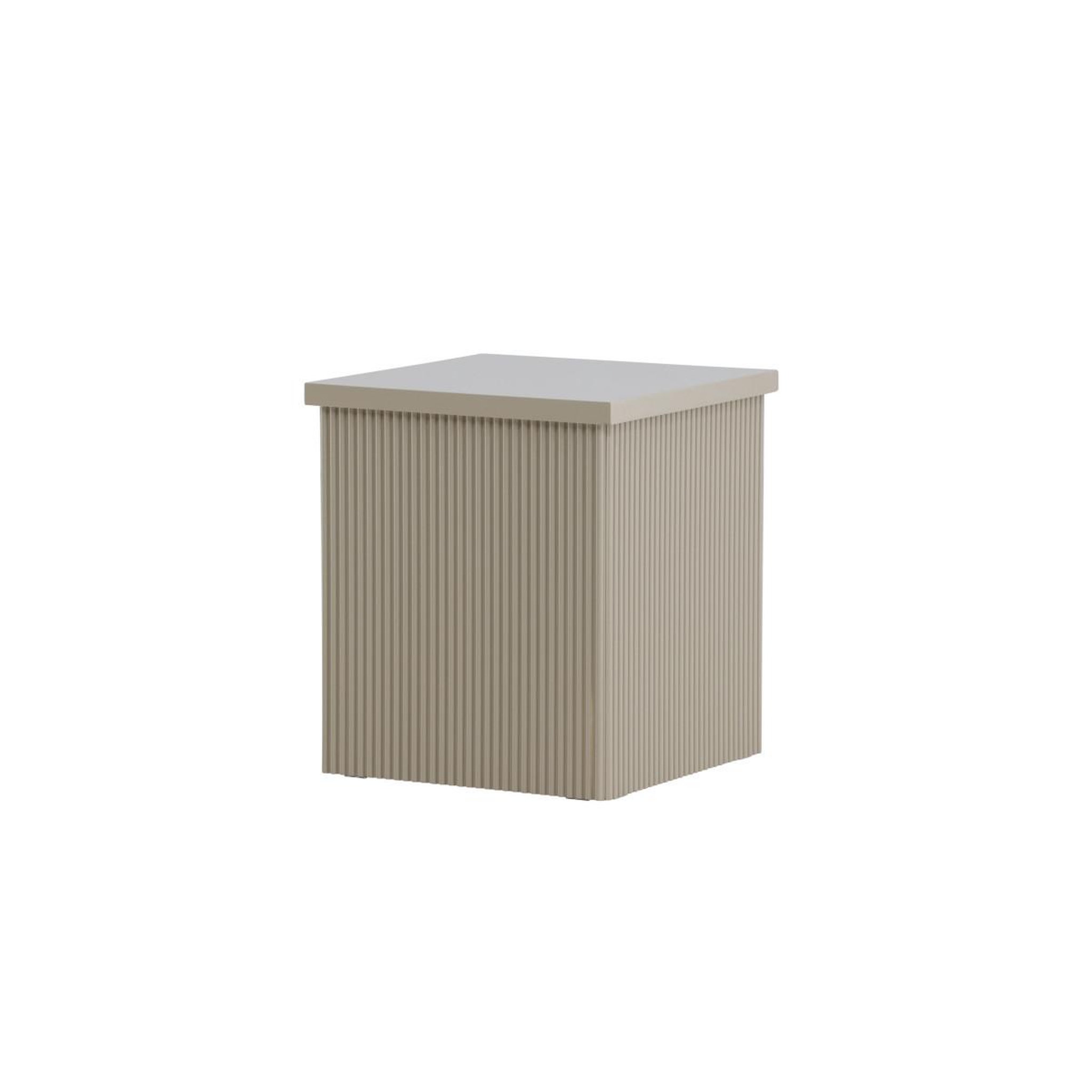 Voir la diapositive 3 : Paris Prix Table d'appoint design  lenox  45cm beige