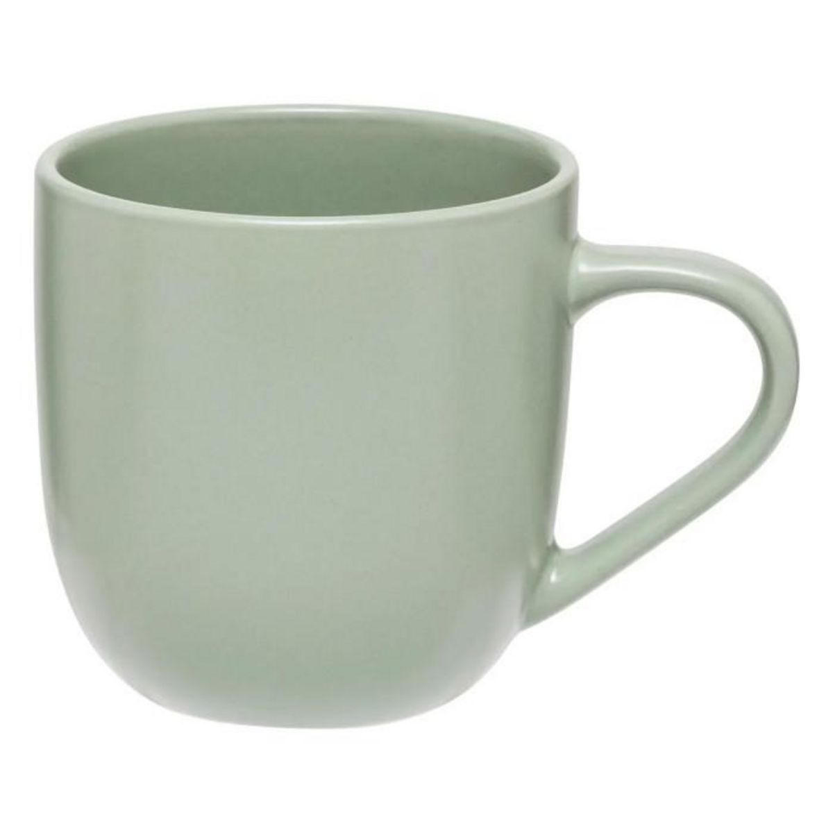 SECRET DE GOURMET Lot de 6 Mugs en Céramique  Maé  24cl Vert Olive