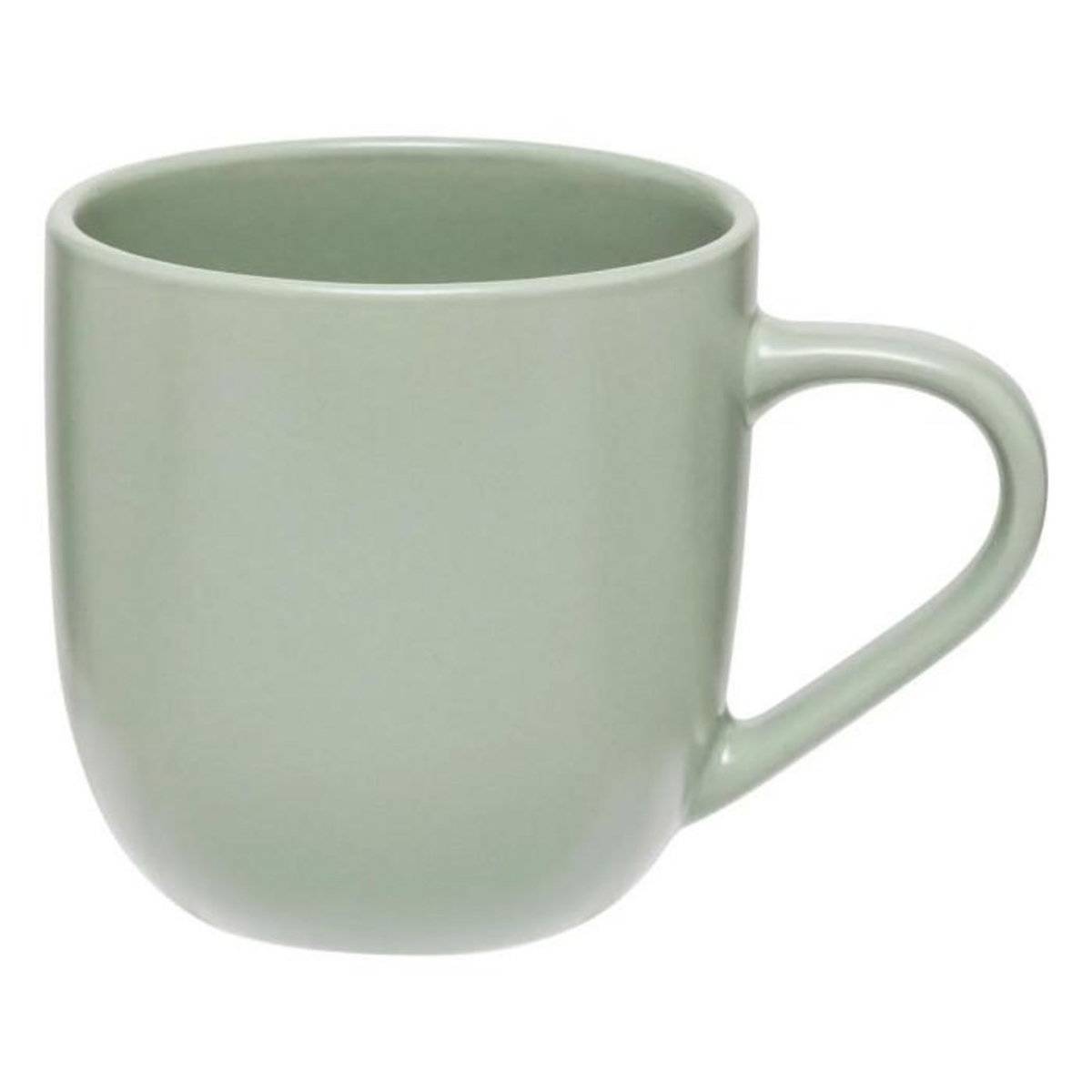 SECRET DE GOURMET Lot de 6 Mugs en Céramique  Maé  24cl Vert Olive
