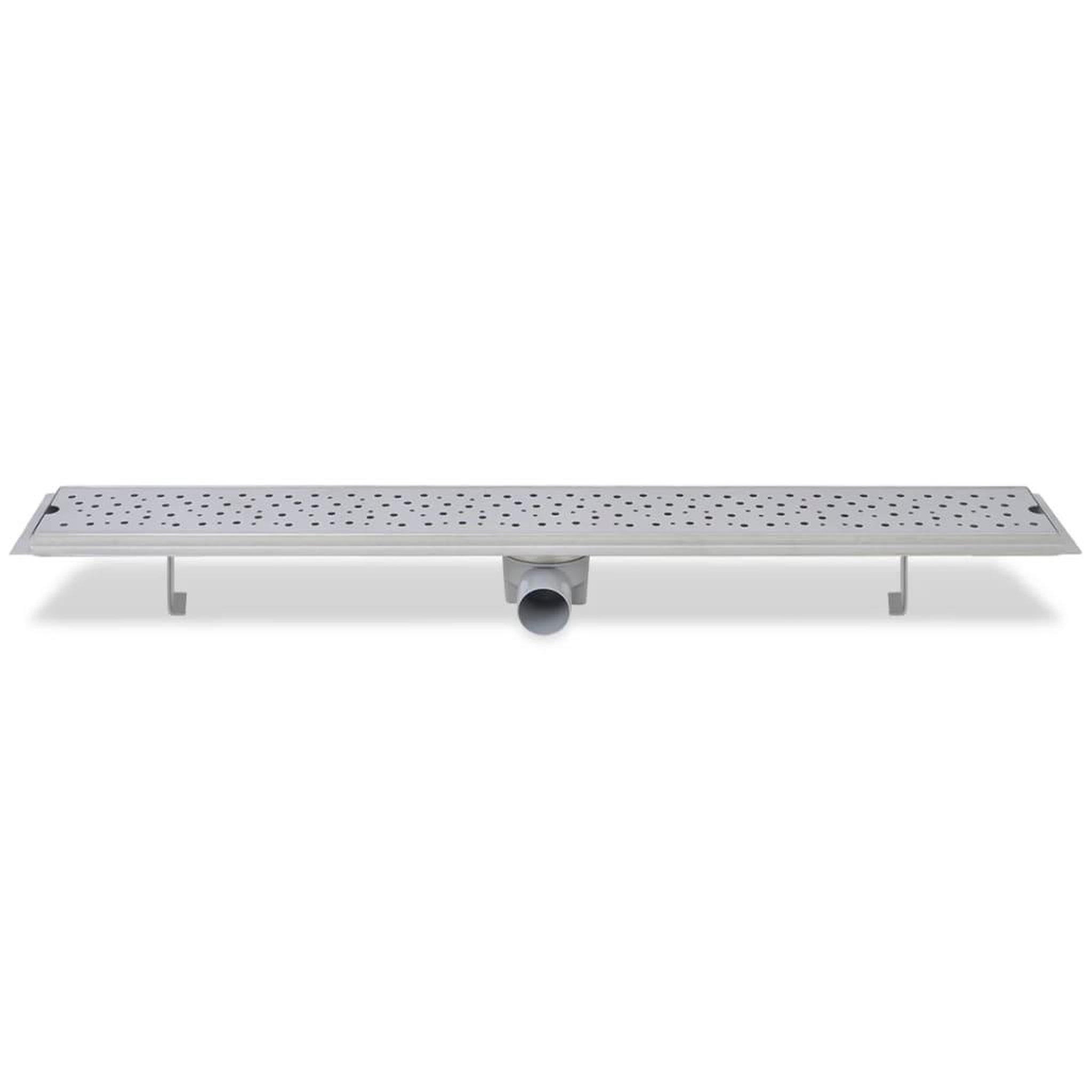 Voir la diapositive 5 : VIDAXL Drain de douche lineaire 930x140 mm acier inoxydable