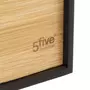 FIVE Range-Revues Bambou  Bava  29cm Noir