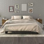 VIDAXL Tables de chevet 2 pcs Chene fume 40x35x47,5 cm