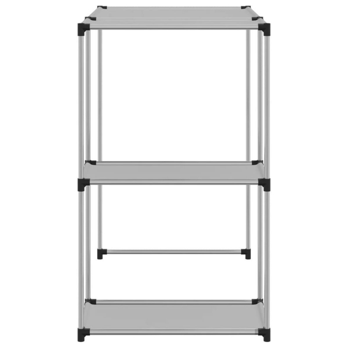 VIDAXL Support de rangement sur la machine a laver Gris 87x55x90,5 cm