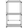 Voir la diapositive 4 : VIDAXL Support de rangement sur la machine a laver Gris 87x55x90,5 cm