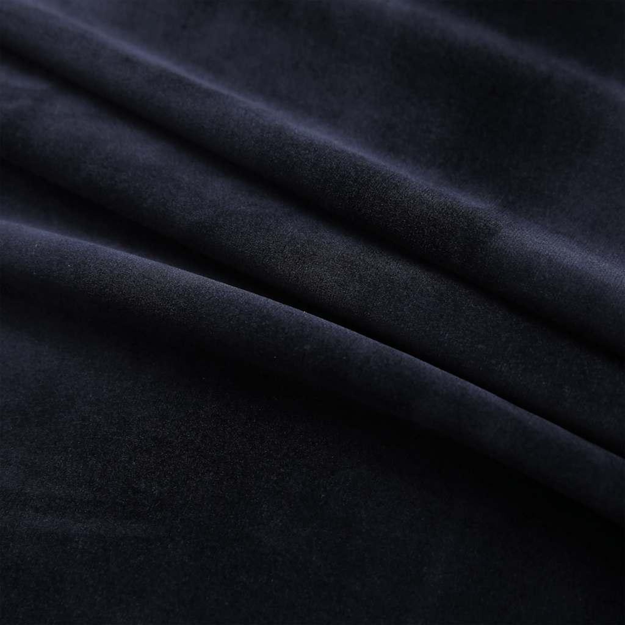 Voir la diapositive 4 : VIDAXL Rideaux occultants avec anneaux 2 pcs Velours Noir 140x225 cm