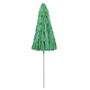 Voir la diapositive 2 : VIDAXL Parasol de plage Hawaii vert 240 cm