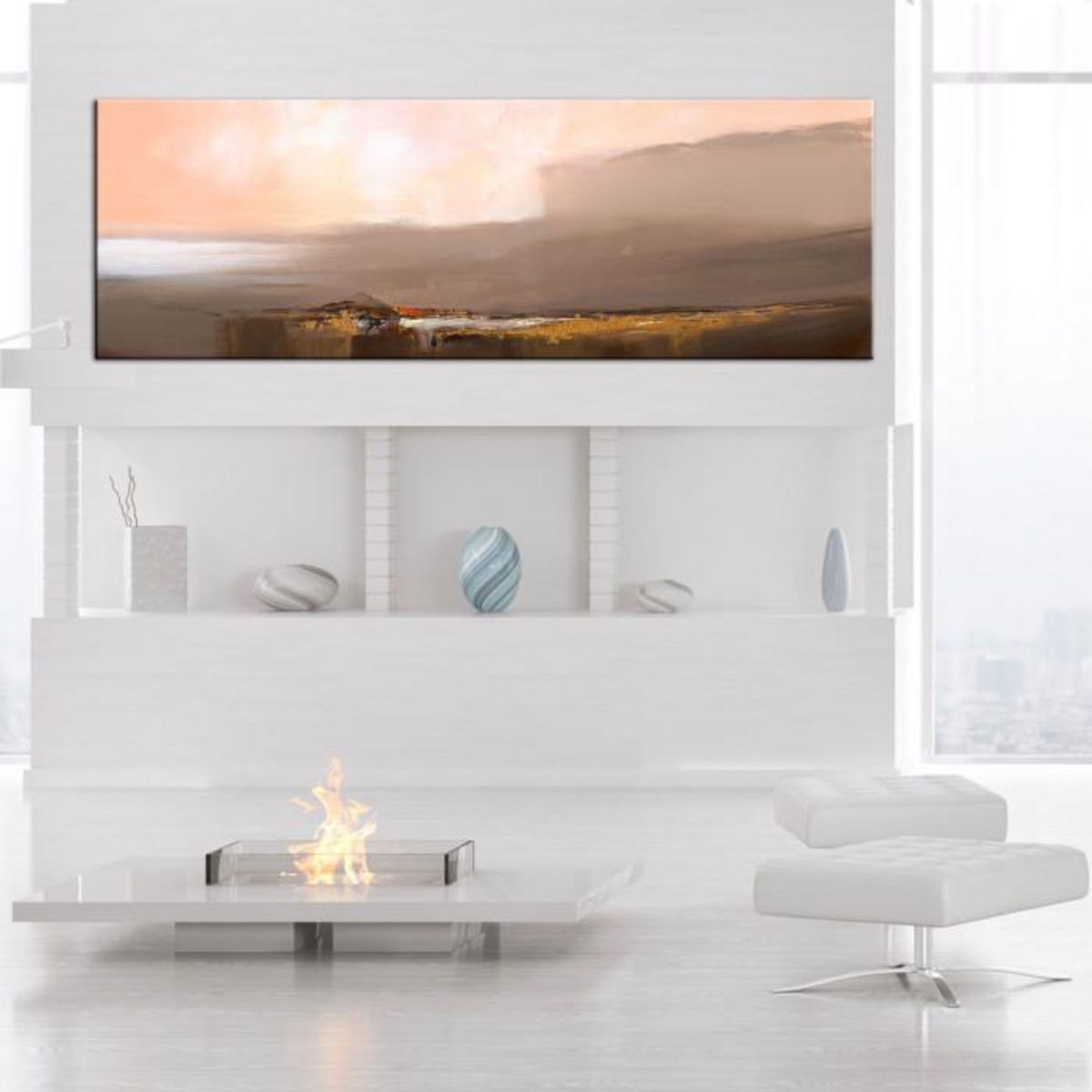 Paris Prix Tableau Imprimé  Last Step Brown Narrow