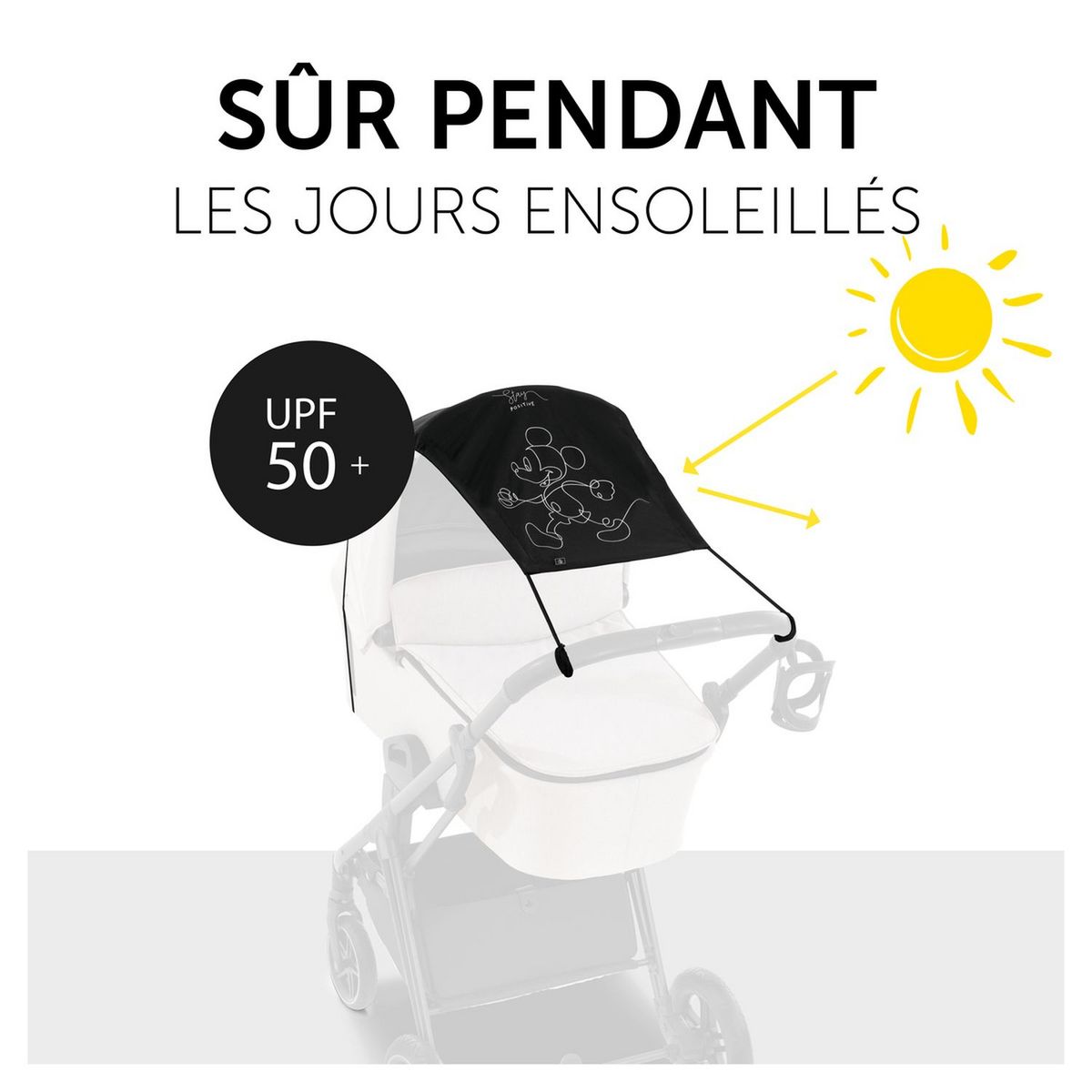 HAUCK Pare soleil de poussette Pushchair Sunshade