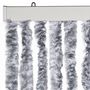 Voir la diapositive 4 : VIDAXL Moustiquaire Argente 56x200 cm Chenille