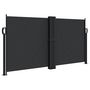 Voir la diapositive 2 : VIDAXL Auvent lateral retractable noir 120x1000 cm
