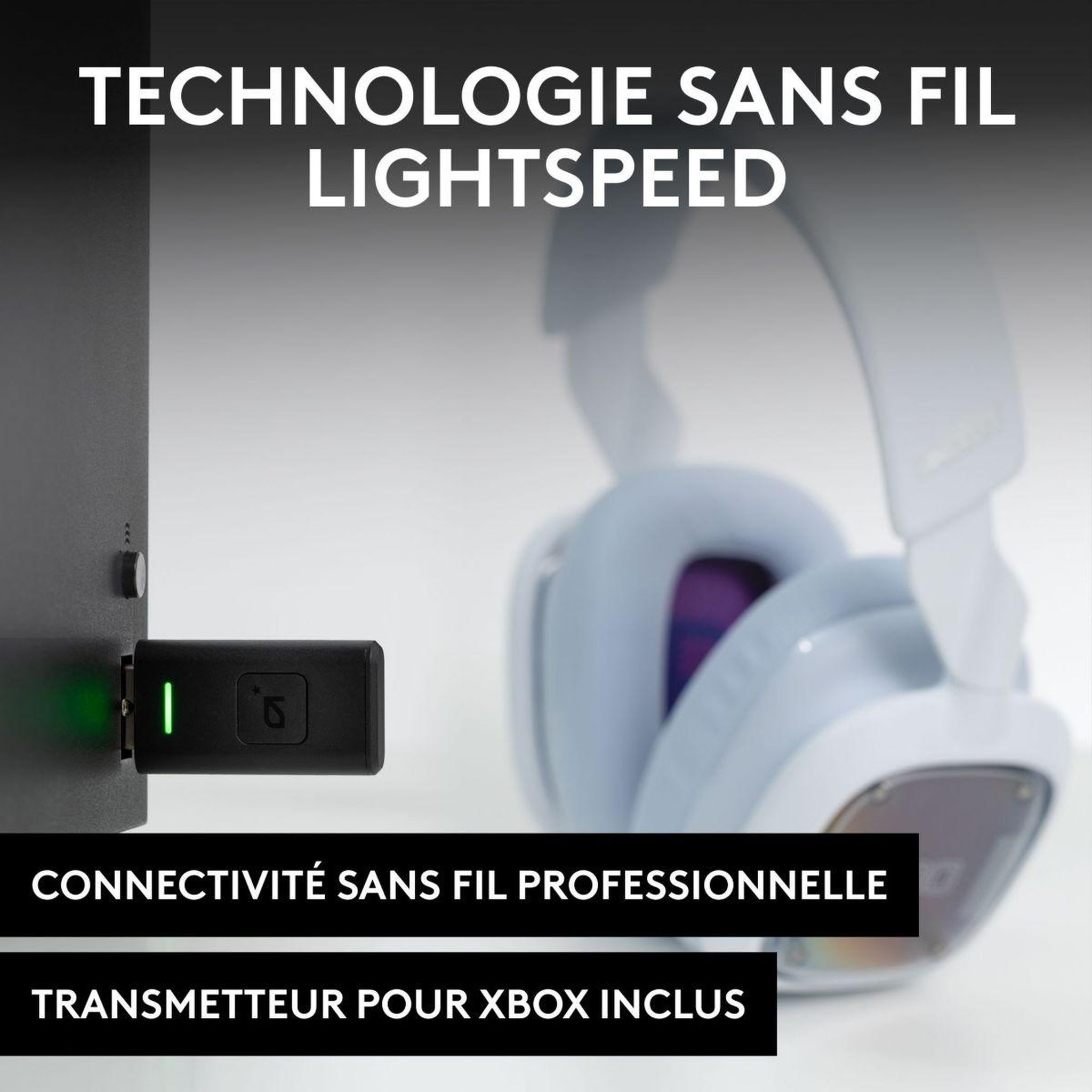 Voir la diapositive 4 : Astro Casque gamer A30 White Purple