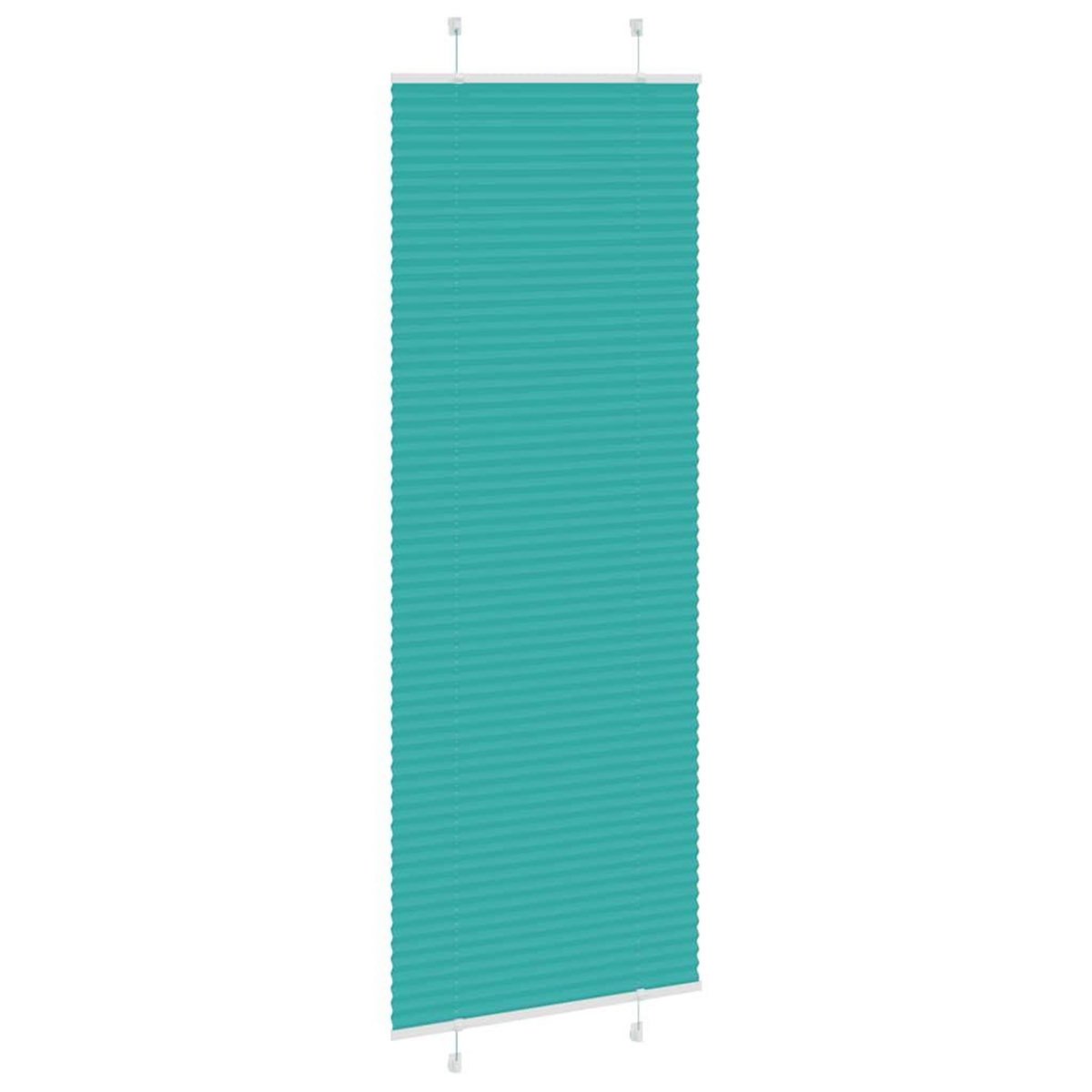 VIDAXL Store plisse vert petrole 80x200 cm largeur du tissu 79,4 cm