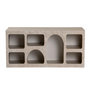 Voir la diapositive 1 : Habitat et Jardin Buffet en bois  Ferlis  - 160 x 40 x 51 cm - Travertin