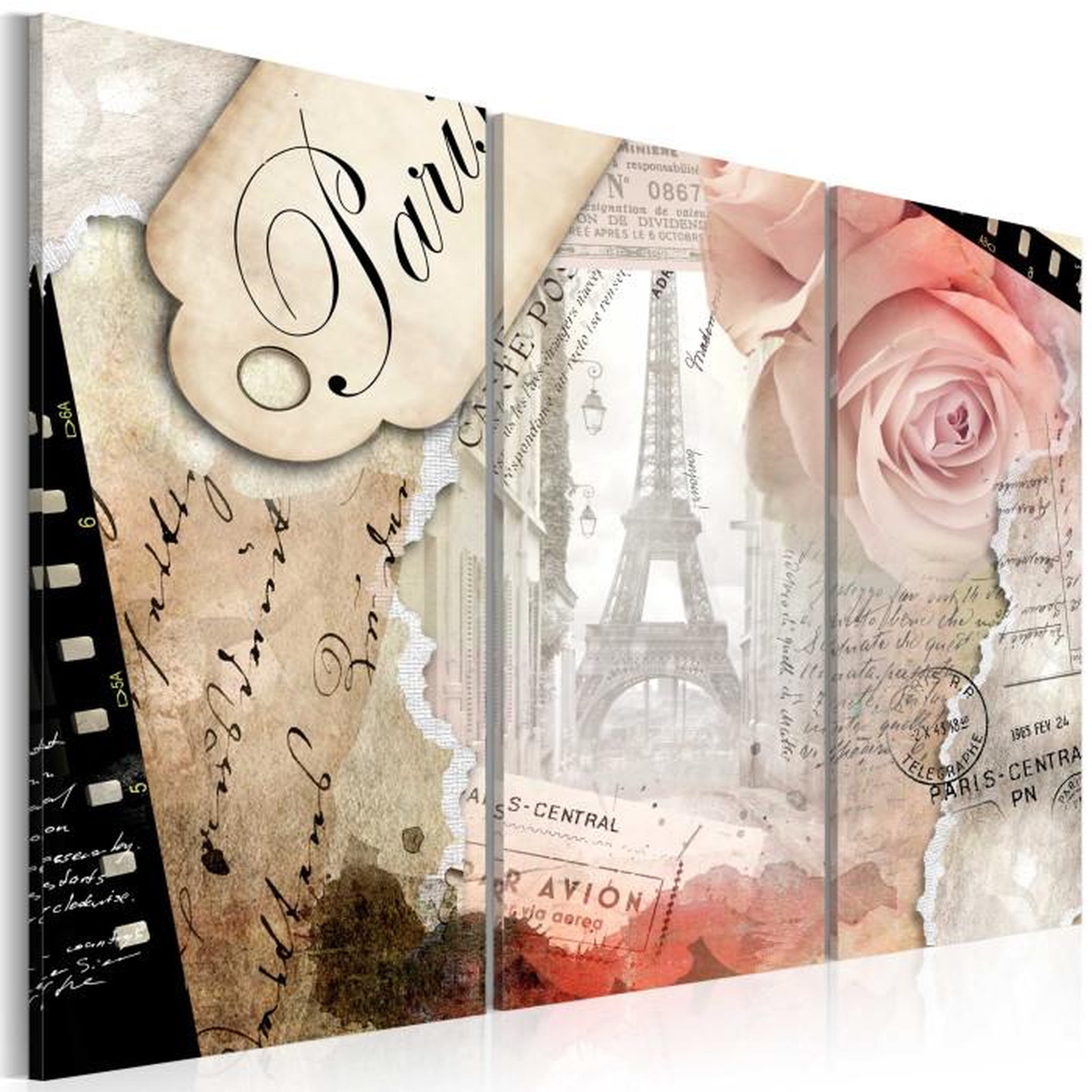 Paris Prix Tableau Imprimé  Paris Central .... Coloris disponibles : Multicolore