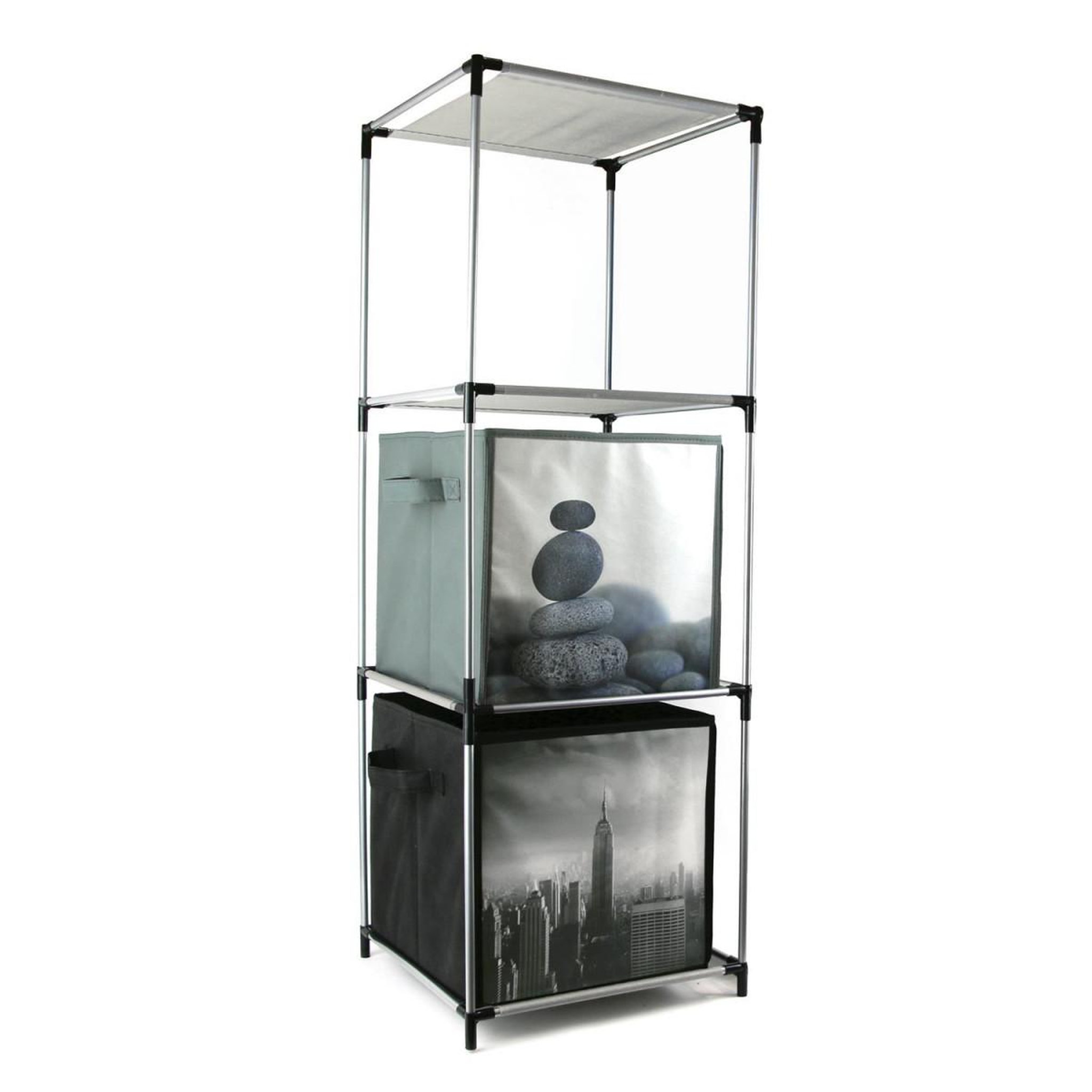 Voir la diapositive 3 : Je cherche une idee Étagère design 3 casiers  mondo  102cm gris