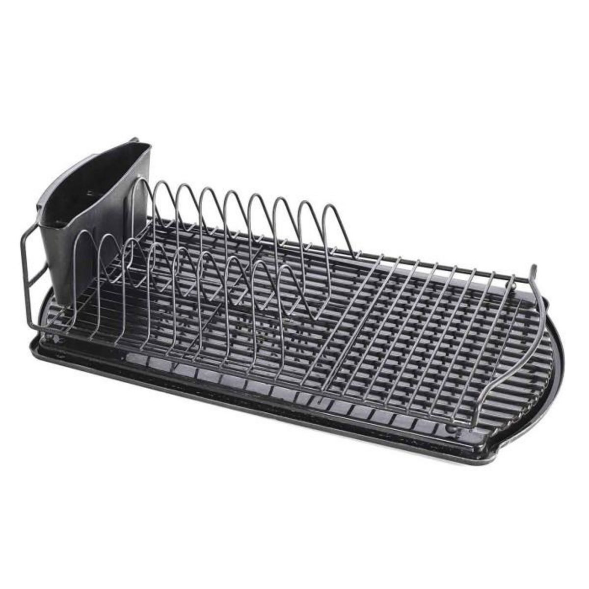 Paris Prix Égouttoir à Vaisselle Design  Compact  47cm Noir