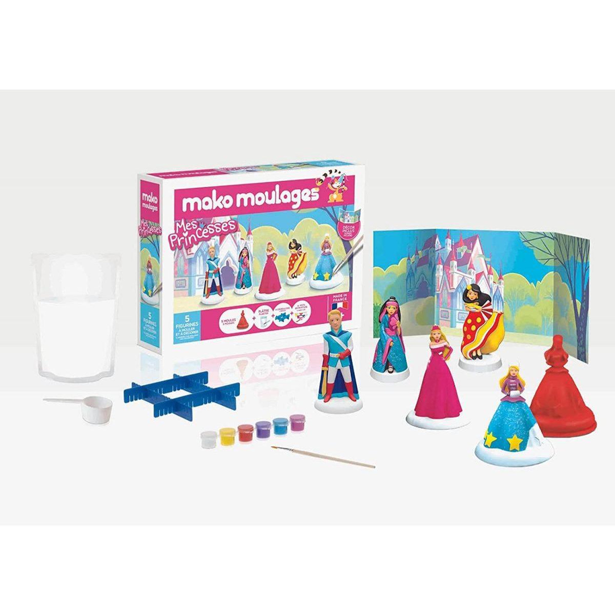 Mako Creations Mako moulages 5 moules mes princesses