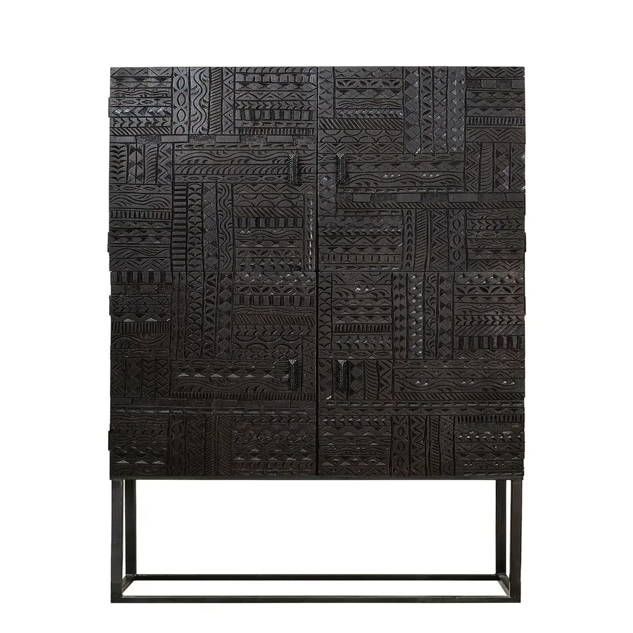 GINER Y COLOMER SL Armoire en bois de manguier 90cm style ethnique