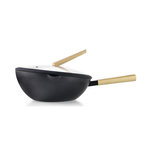 IBILI Wok avec couvercle verre 30cm - 404230