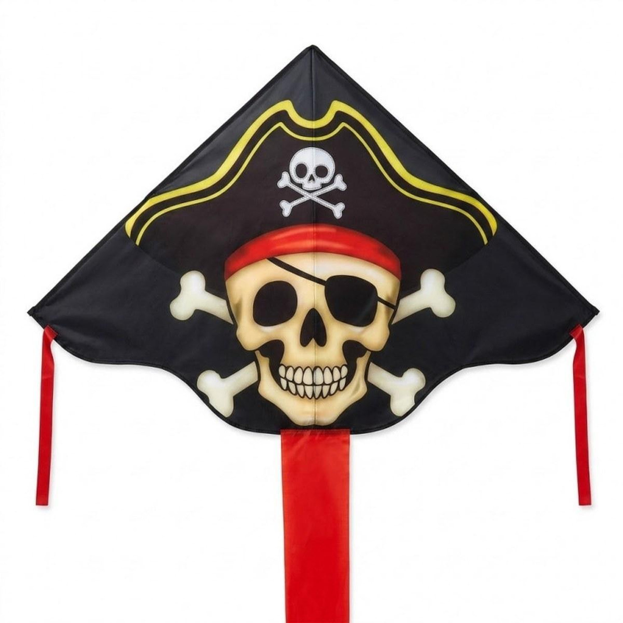 Invento Cerf-volant Monofil - HQ Ecoline - Jolly Roger 120cm x 75cm