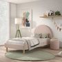 Voir la diapositive 6 : Paris Prix Pack - Lit Enfant & Pouf Bouclé  Moon  90x200cm Rose