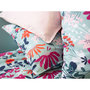 Voir la diapositive 3 : Home collection Parure housse de couette coton bio 57fils/cm-flore