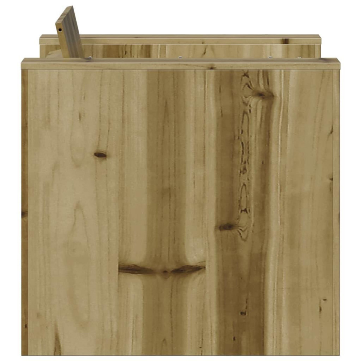 VIDAXL Canape de jardin 79x60x62 cm bois de pin impregne