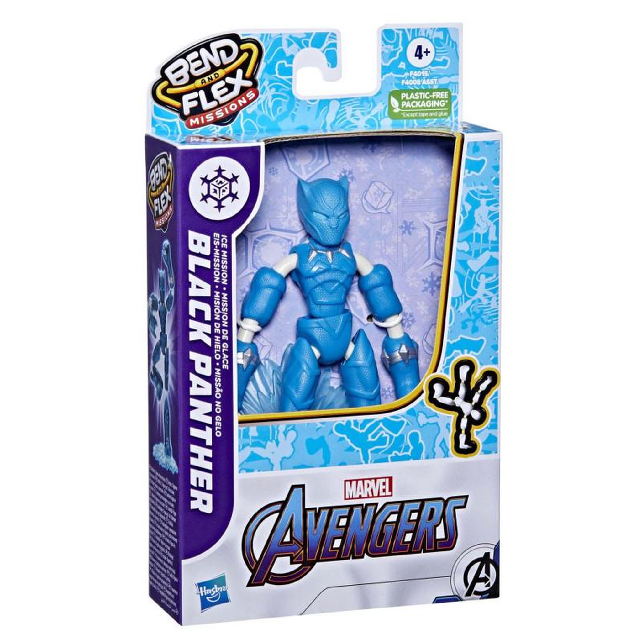 Voir la diapositive 2 : HASBRO Hasbro - Avengers Bend and Flex Ice Missions F40155X00