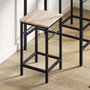 Voir la diapositive 5 : SOBUY SoBuy - Ensemble Table Et 2 Tabourets - Industriel - OGT10