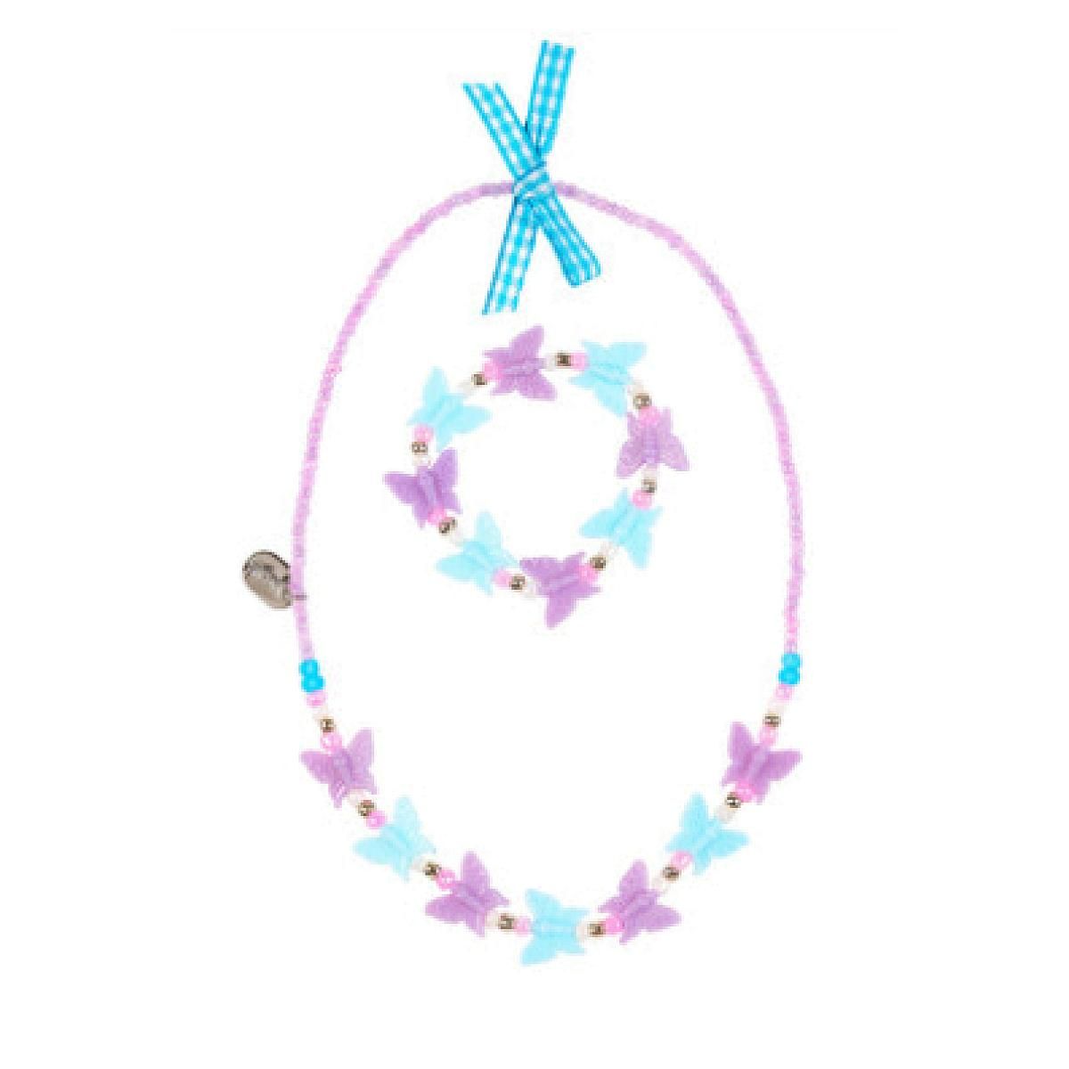 SOUZA Set collier et bracelet Ankje Papillon