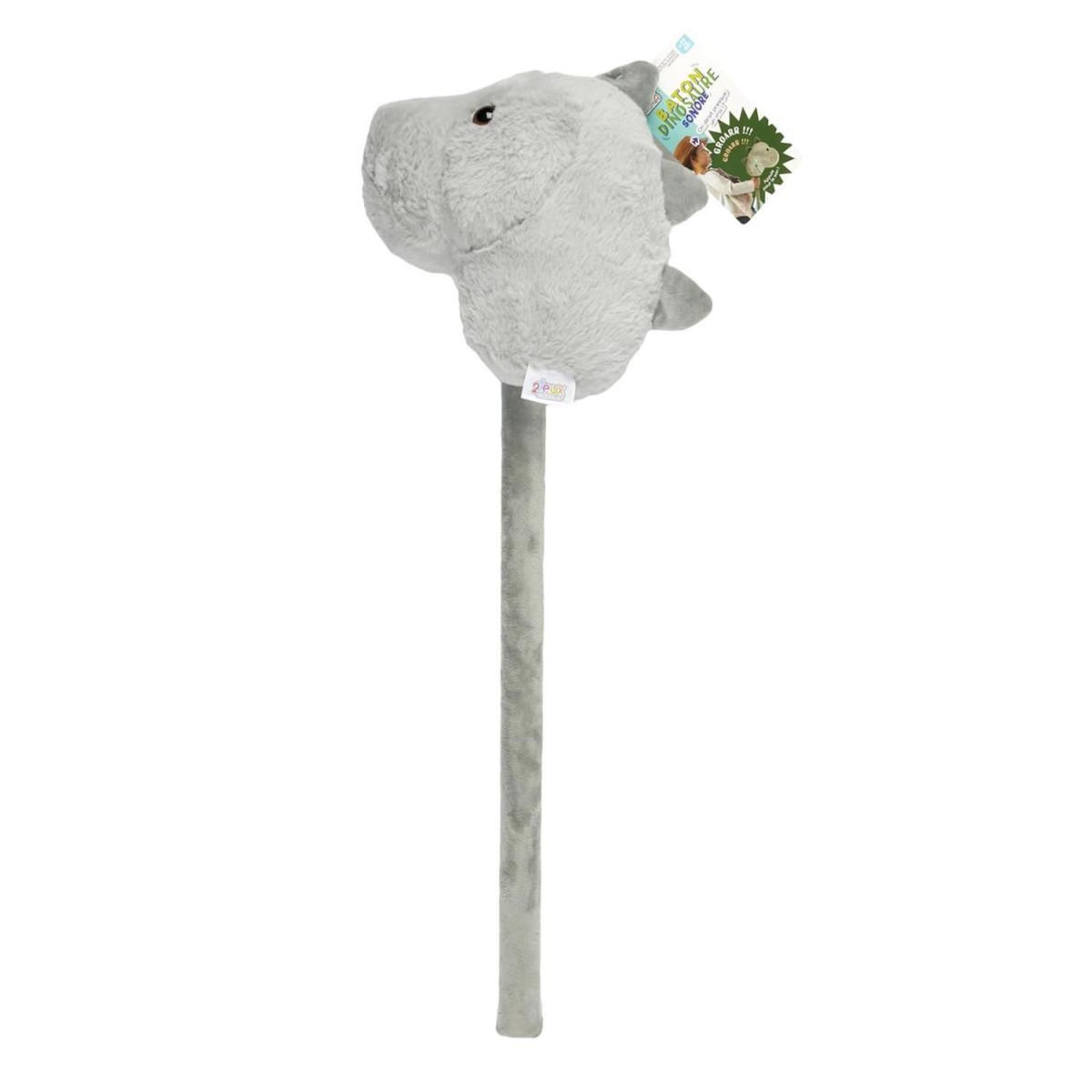 Paris Prix Bâton Sonore Enfant  Dinosaure  75cm Gris