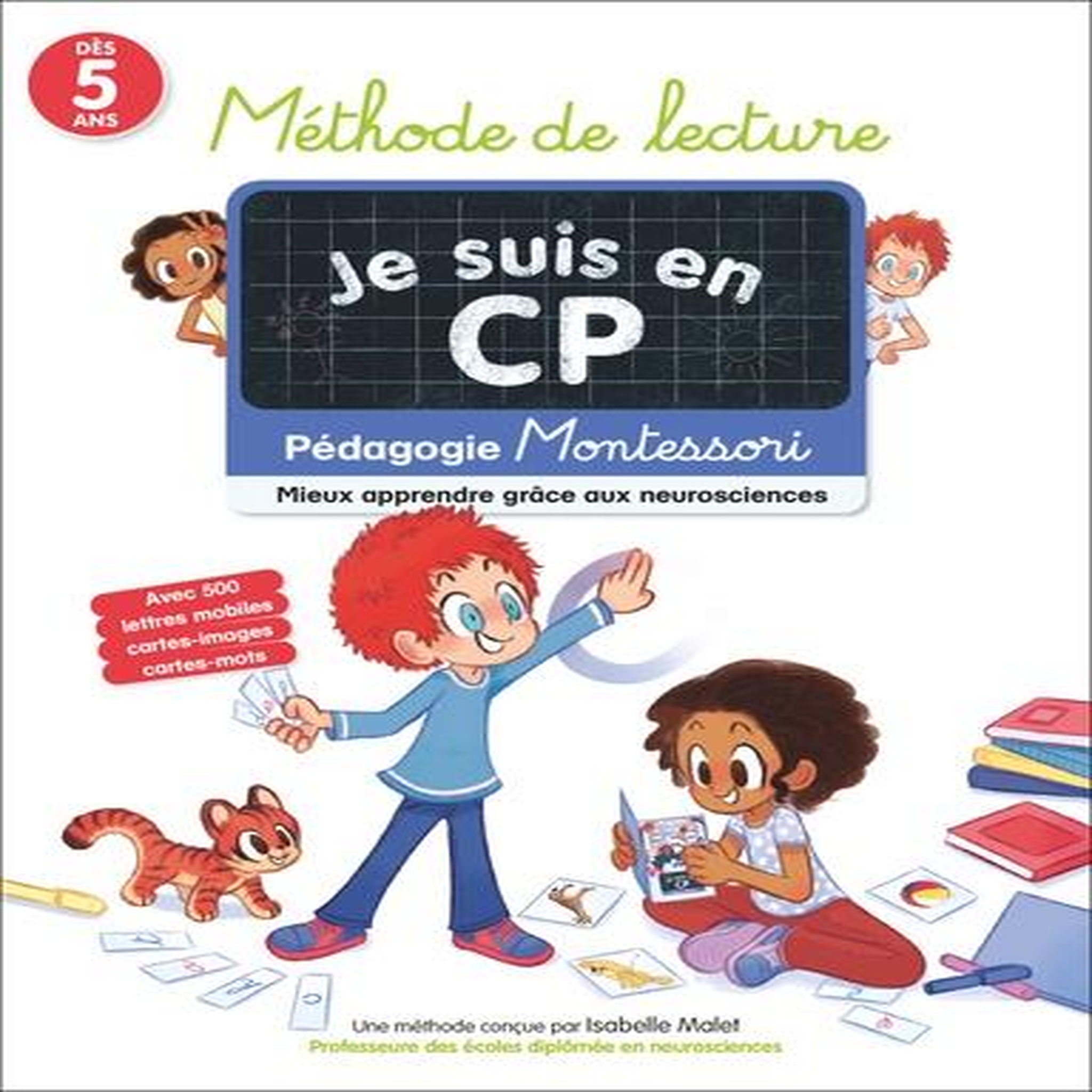 METHODE DE LECTURE JE SUIS EN CP. PEDAGOGIE MONTESSORI, Malet Isabelle