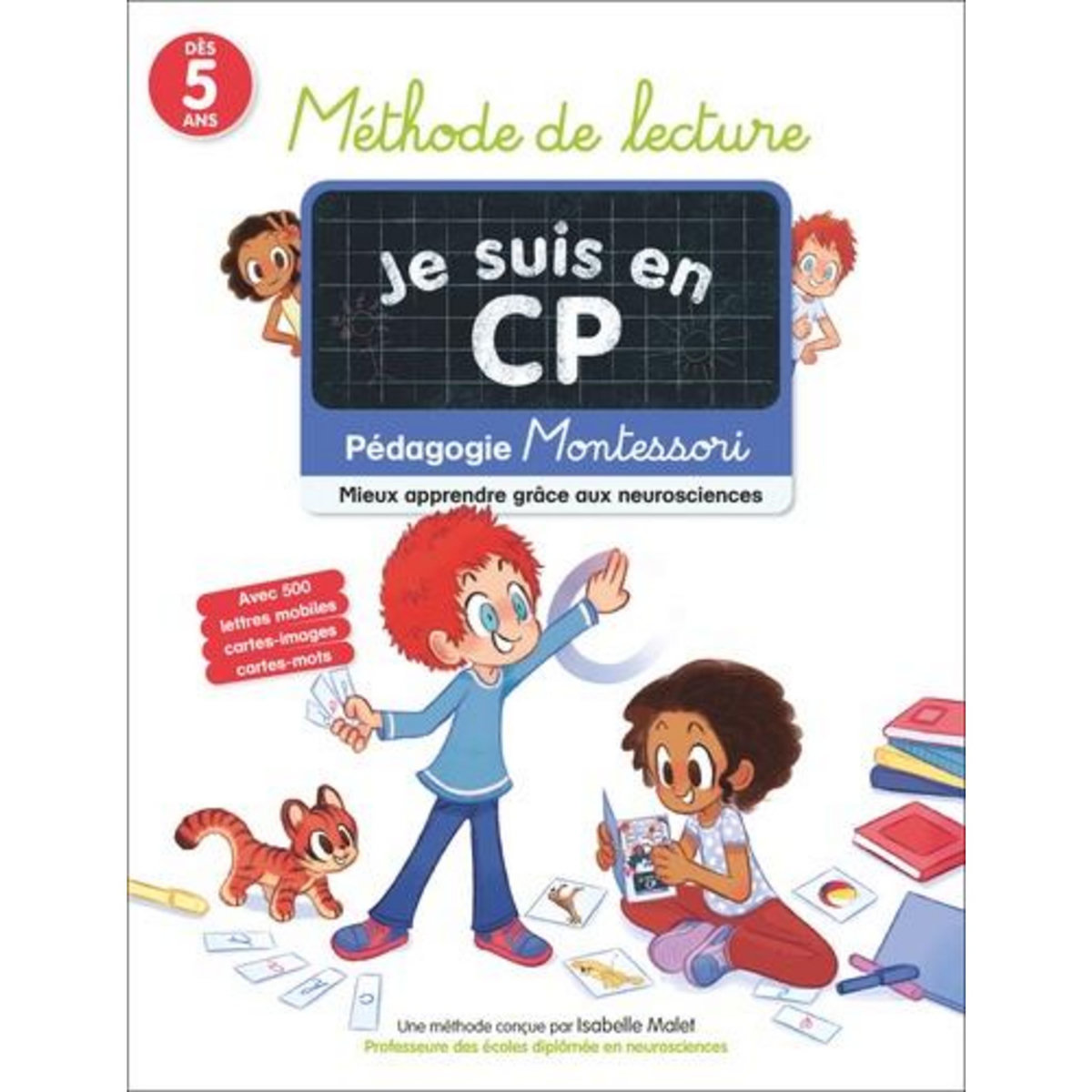 METHODE DE LECTURE JE SUIS EN CP. PEDAGOGIE MONTESSORI, Malet Isabelle