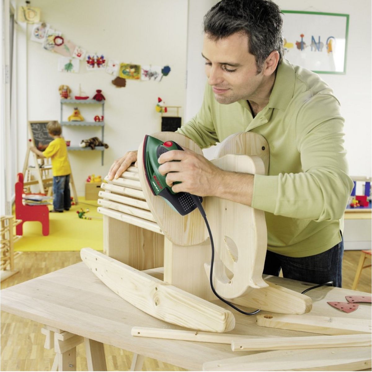 BOSCH Ponceuse multifonction - PSM 80 A