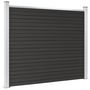 Voir la diapositive 3 : VIDAXL Panneau de cloture WPC 180x146 cm Gris