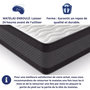 Voir la diapositive 6 : DAGOSTINO HOME Matelas 90x190 - 30cm Epaisseur - Mousse HR Très Ferme | Double Face (Été-Hiver) | Soutien Équilibré, Parfait et Tonique