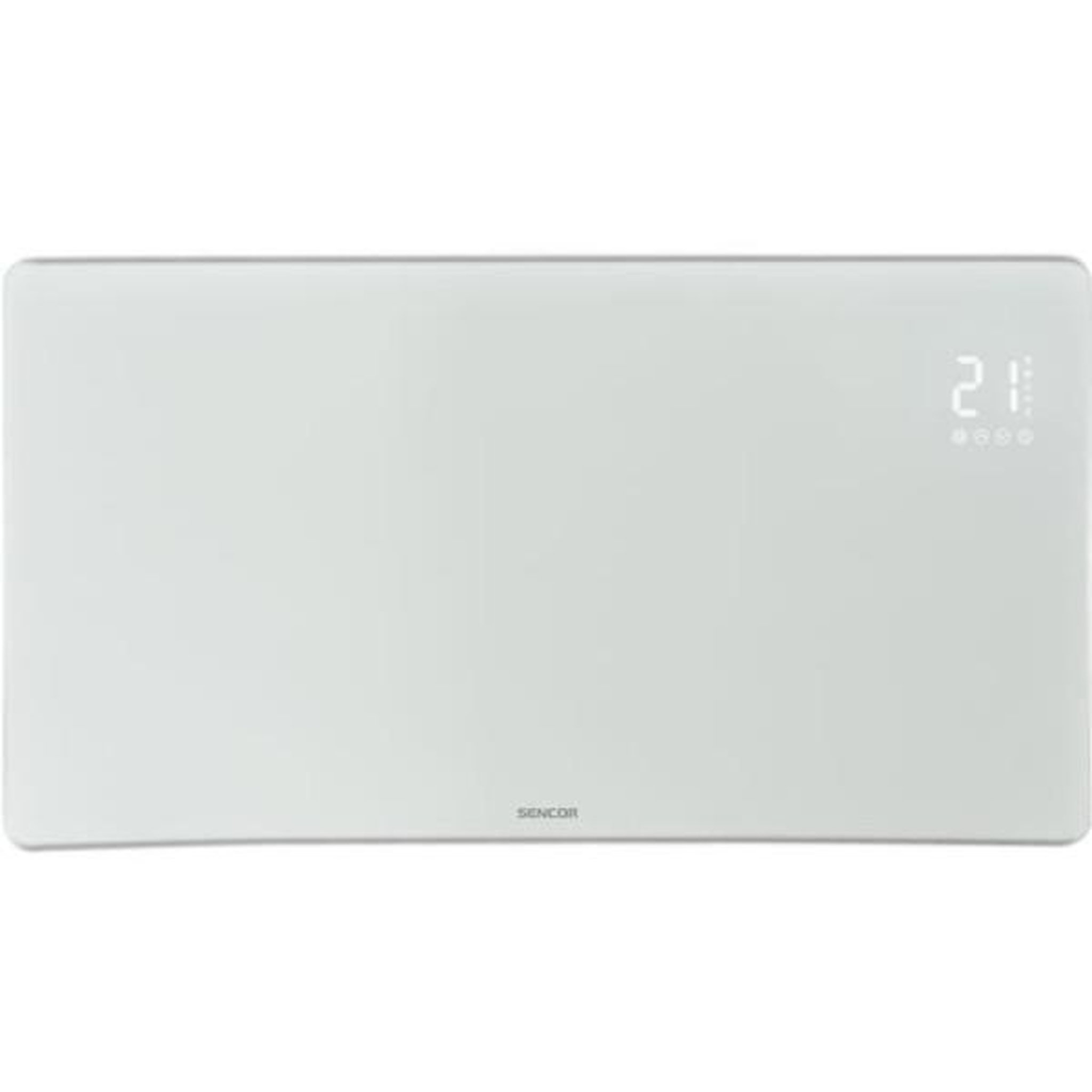 Voir la diapositive 4 : Radiateur convecteur Sencor SCF 4740WH verre blanc Wi-Fi 2400W