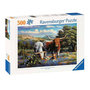 Voir la diapositive 1 : RAVENSBURGER Ravensburger - Jigsaw puzzle Loving Longhorns, 500 pcs. 120008262
