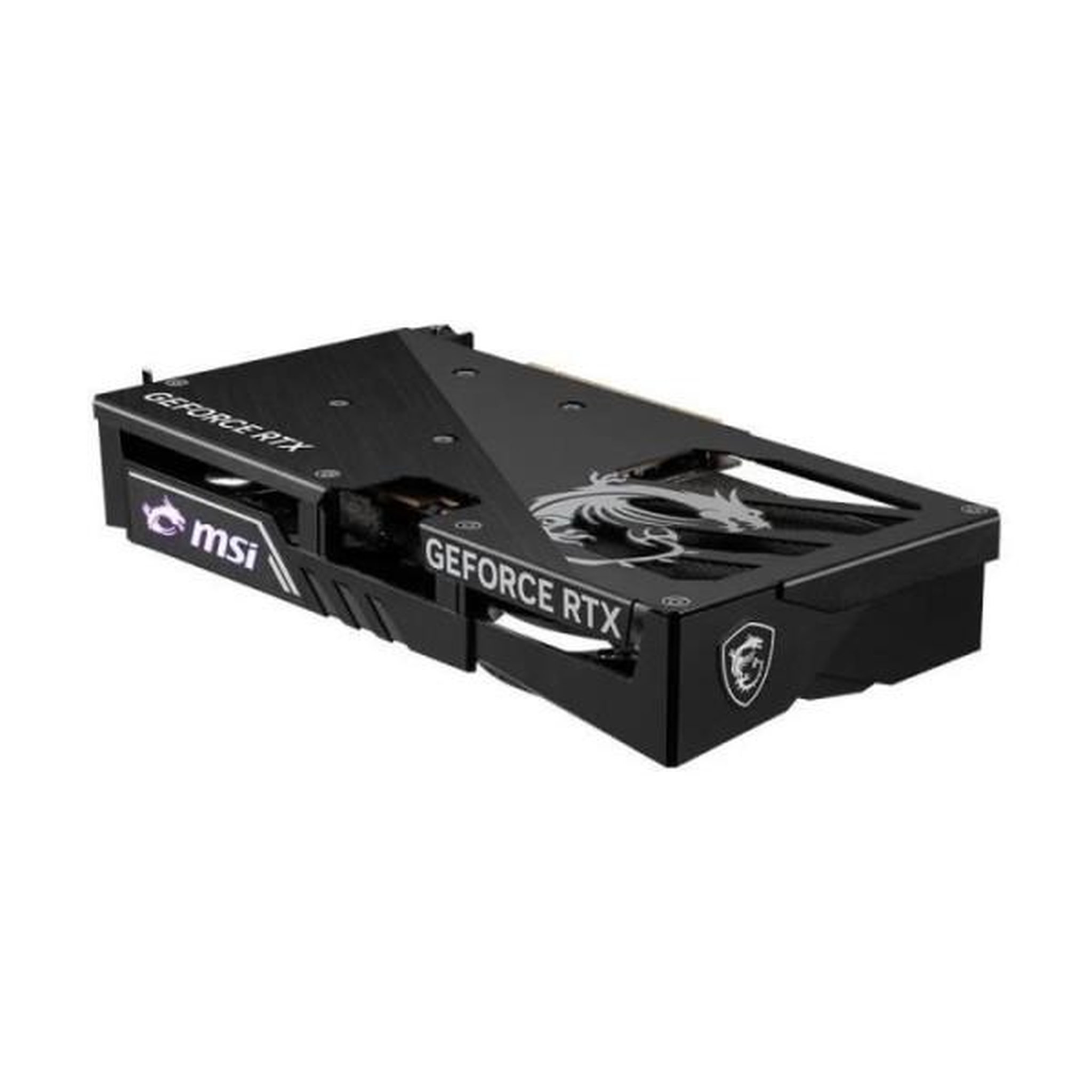 Voir la diapositive 3 : MSI Carte graphique - MSI - GeForce RTX 5060 GAMING OC 8G - 8 Go GDDR6 - Système de refroidissement WINDFORCE à triple ventilateu