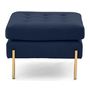 Voir la diapositive 4 : LISA DESIGN Isaure - pouf en velours