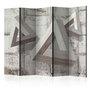 Voir la diapositive 1 : Paris Prix Paravent 5 Volets  Grey Trio  172x225cm
