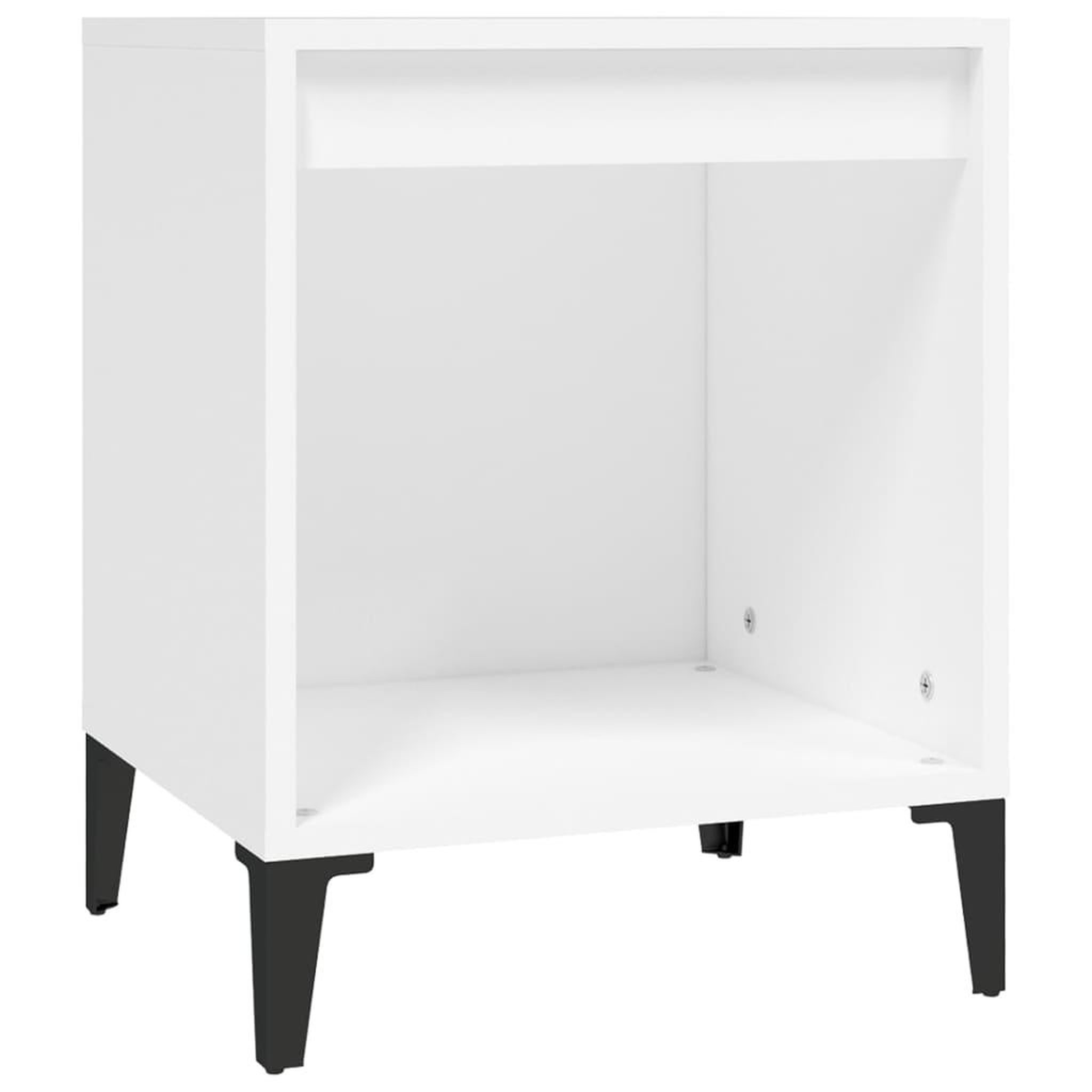 Voir la diapositive 5 : VIDAXL Tables de chevet 2 pcs Blanc 40x35x50 cm
